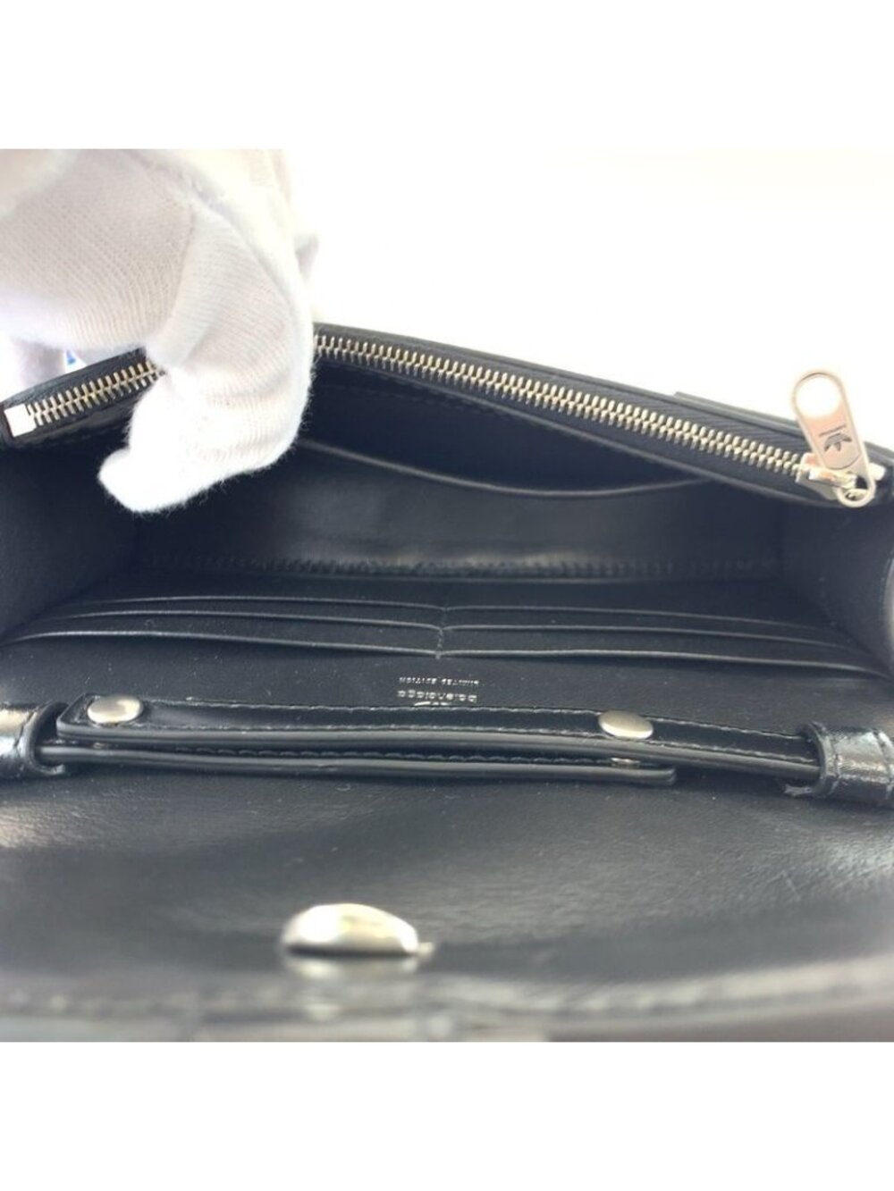 Balenciaga Adidas Collaboration Hourglass Leather Shoulder Bag - Picture 6 of 9
